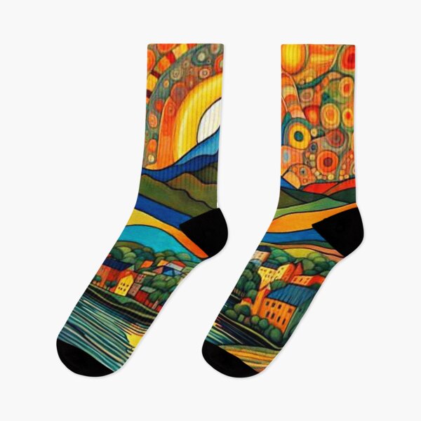 Item preview, Dawn over fjord 6 designed and sold by George Hutton Hunter.