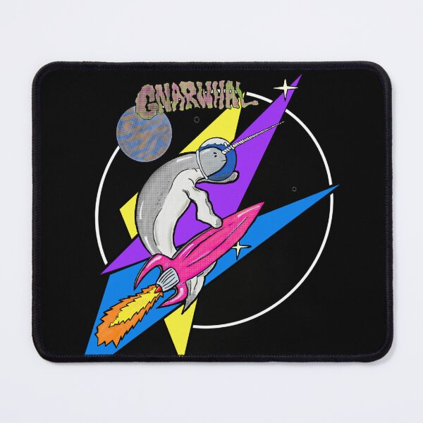 Item preview, Gnarwhal, rocket boarding to a planet near you! designed and sold by lakesidebody.