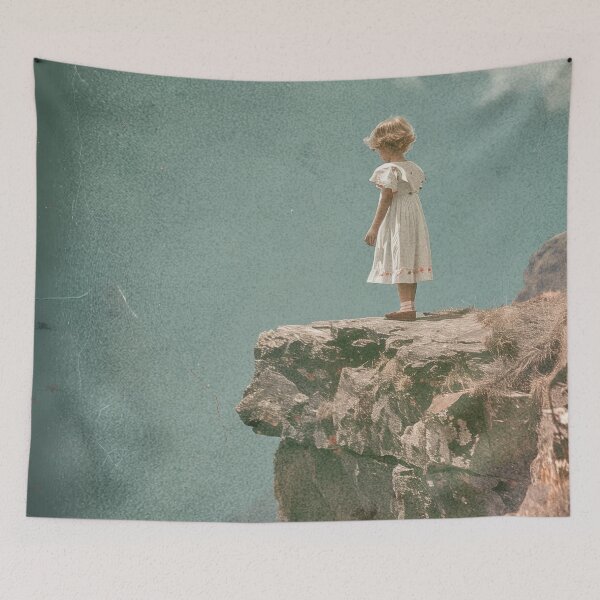 Item preview, Girl On Cliff designed and sold by AllAboutStuffz.