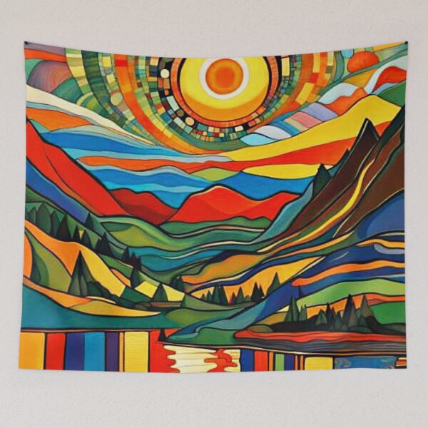 Item preview, Dawn over fjord 8 designed and sold by George Hutton Hunter.