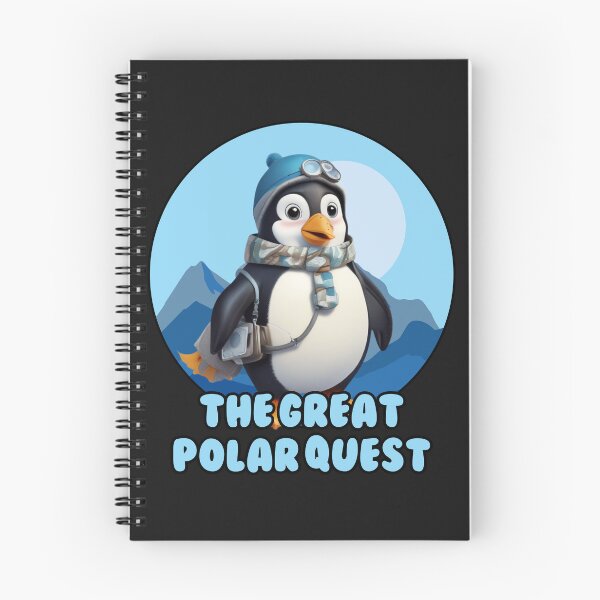 Item preview, Penguin in Sow - The Great Polar Quest  designed and sold by penguinarchives.