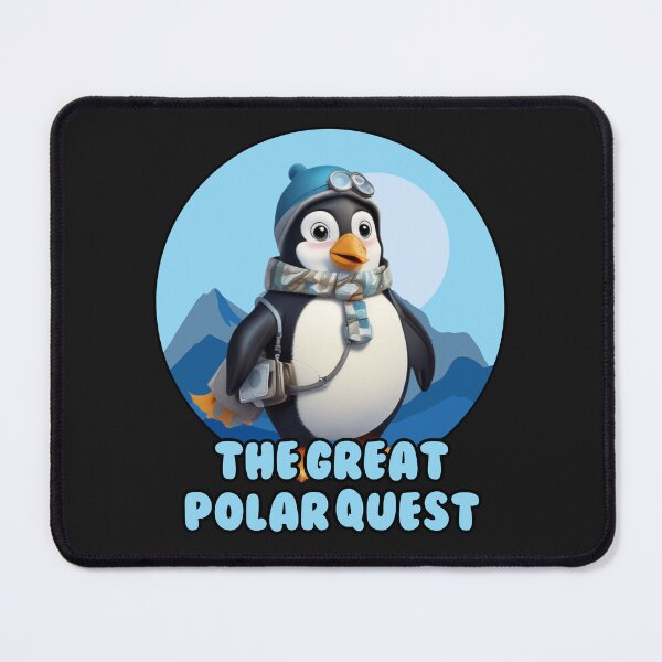 Item preview, Penguin in Sow - The Great Polar Quest designed and sold by penguinarchives.
