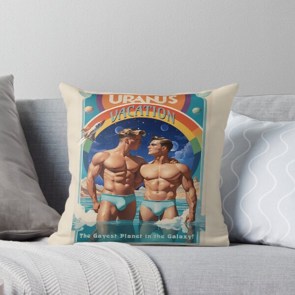 Item preview, Uranus Vacation Art Nouveau Travel Poster  designed and sold by Live Out Gear.