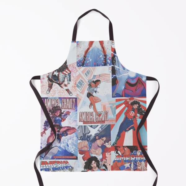 Item preview, America Chavez Comic Book Collage designed and sold by Dollette Heaven.