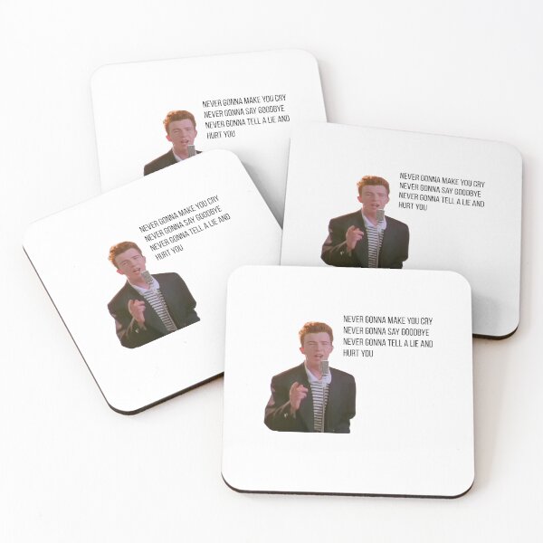 Item preview, Rick Roll Sticker - he will never give you up  designed and sold by skapastudios.