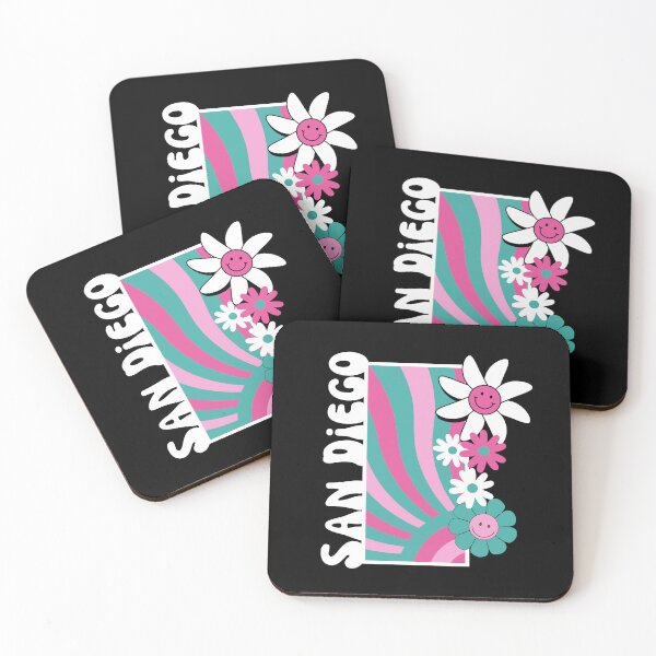 Item preview, San Diego Retro Flowers designed and sold by SD-LA-AND-U.