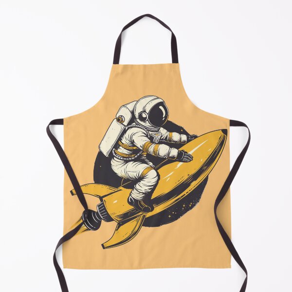 Item preview, Funny Astronaut Riding Banana Rocket designed and sold by Artcurrents.