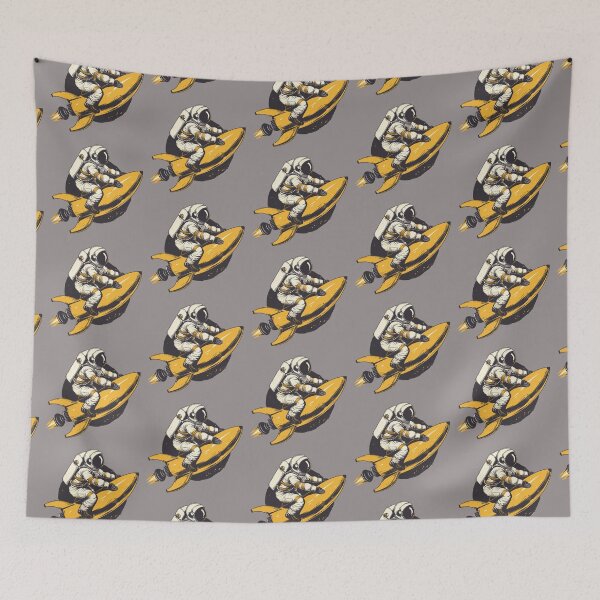 Item preview, Funny Astronaut Riding Banana Rocket designed and sold by Artcurrents.