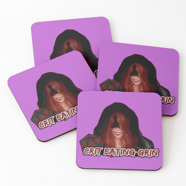 Item preview, Crit Eating Grin Season 2 Logo (Female) designed and sold by GrinMaster.