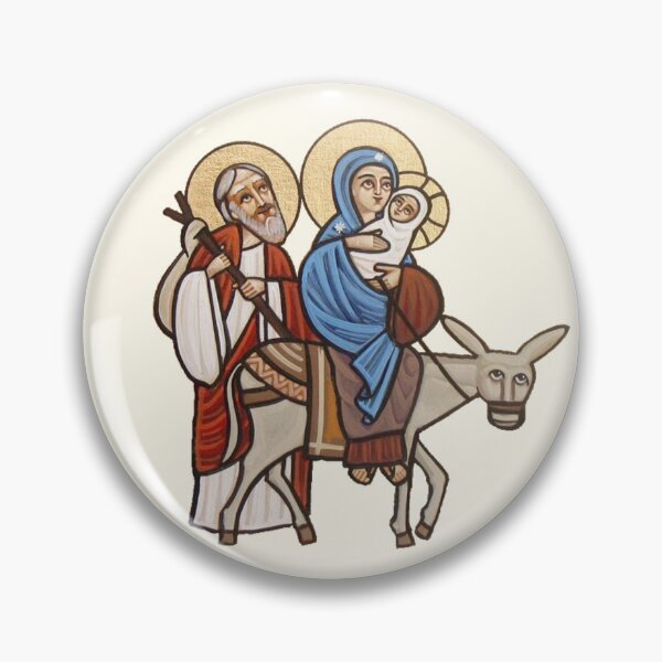Item preview, Flight to Egypt Holy Family designed and sold by CopticByDesign.