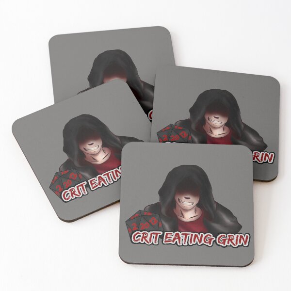 Item preview, Crit Eating Grin Season 2 Logo (Male) designed and sold by GrinMaster.