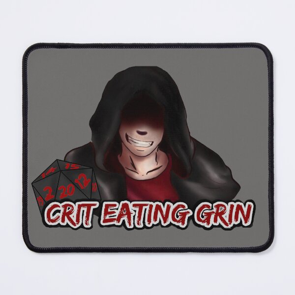 Item preview, Crit Eating Grin Season 2 Logo (Male) designed and sold by GrinMaster.