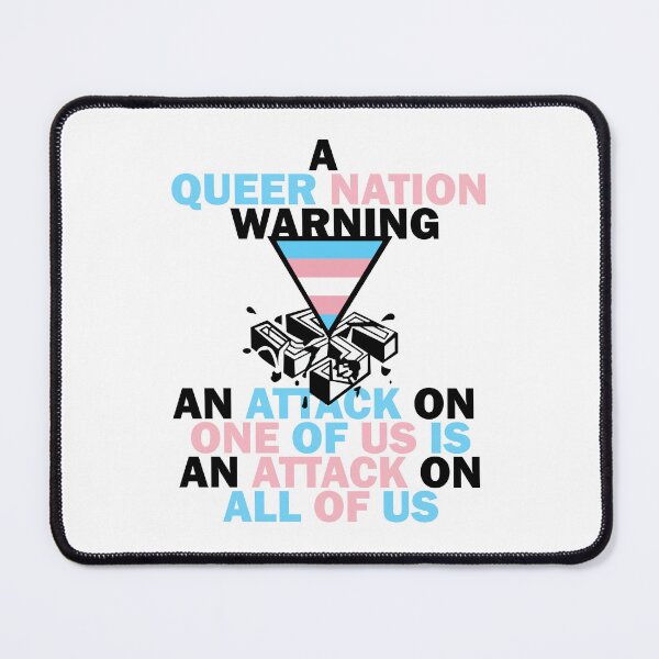 Item preview, A queer nation warning on attack on one of us is an attack on all of us designed and sold by remerasnerdas.