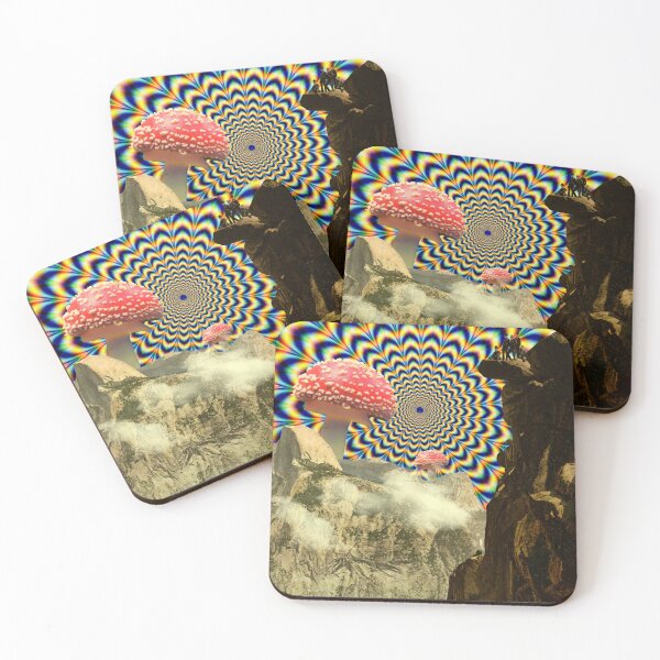 Item preview, Psychedelic mountain  designed and sold by PicturaCollage.