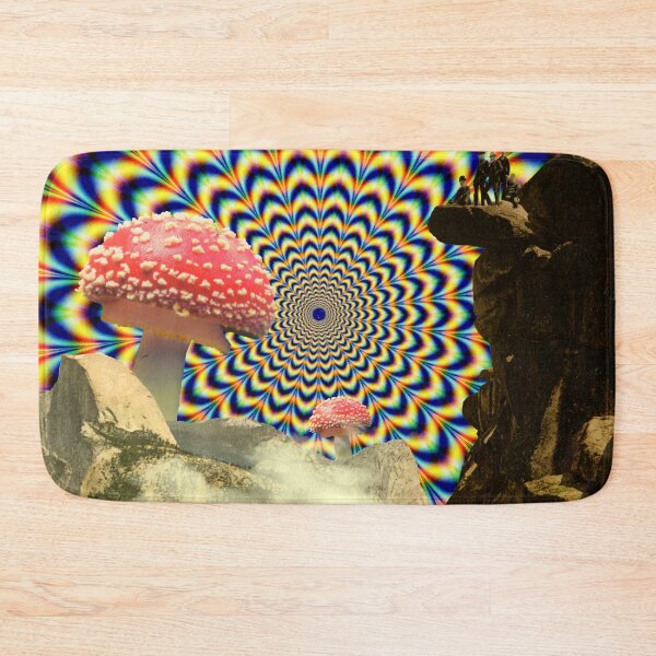 Item preview, Psychedelic mountain  designed and sold by PicturaCollage.