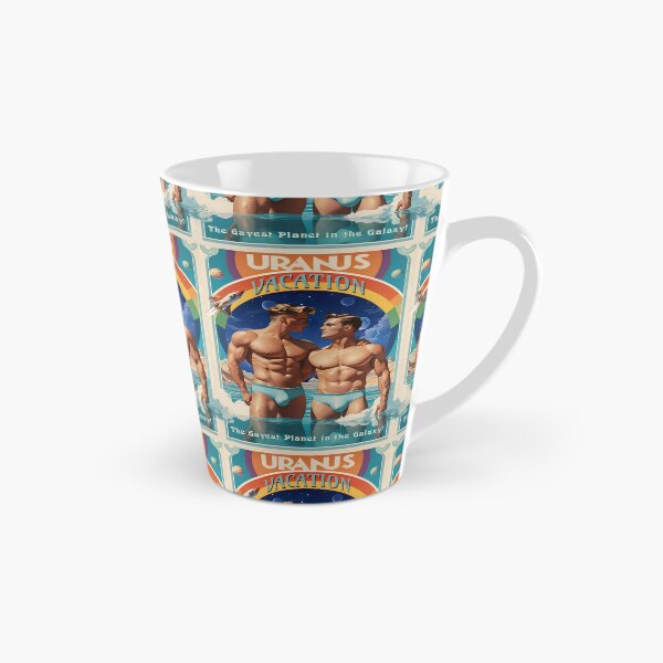 Artikelvorschau, Uranus-Urlaub Jugendstil Reiseposter entworfen und verkauft von Live Out Gear.