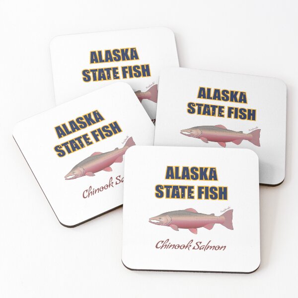 Item preview, Alaska State Fish - Chinook Salmon T-Shirt designed and sold by KaplanCrypto.
