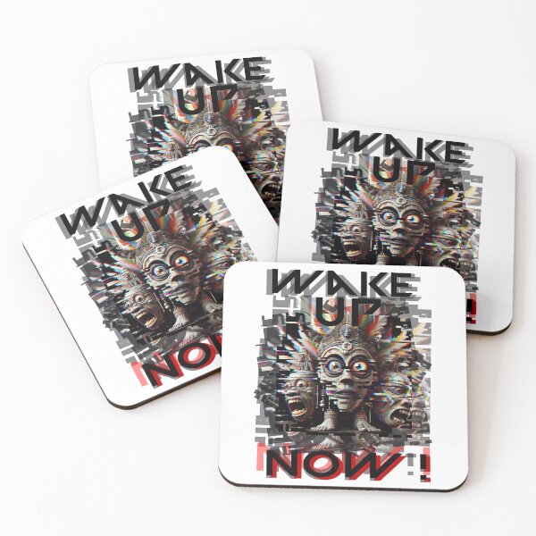Item preview, Wake Up Now - Escape the Illusion - Free Yourself Design designed and sold by koreatvtea.