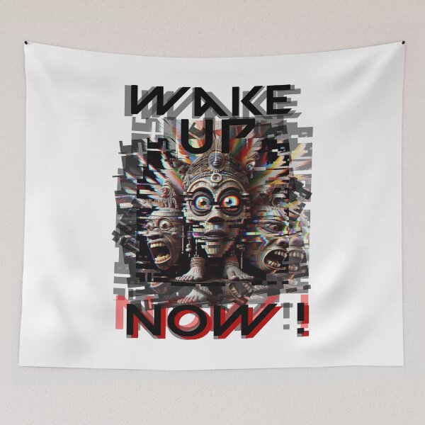 Item preview, Wake Up Now - Escape the Illusion - Free Yourself Design designed and sold by koreatvtea.