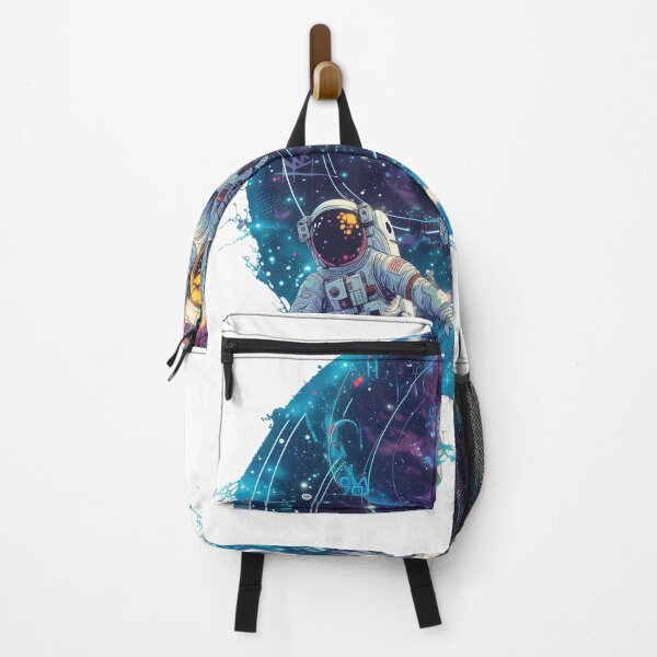 Item preview, Astronauts Floating Through the Cosmic Universe designed and sold by Artcurrents.