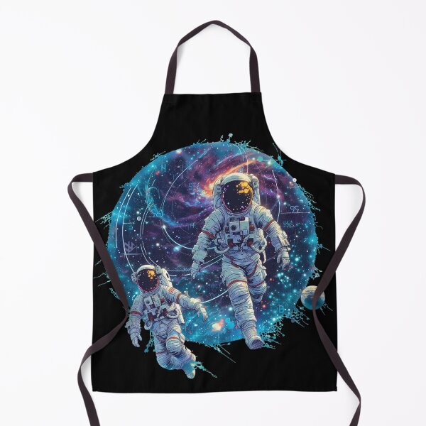 Item preview, Astronauts Floating Through the Cosmic Universe designed and sold by Artcurrents.