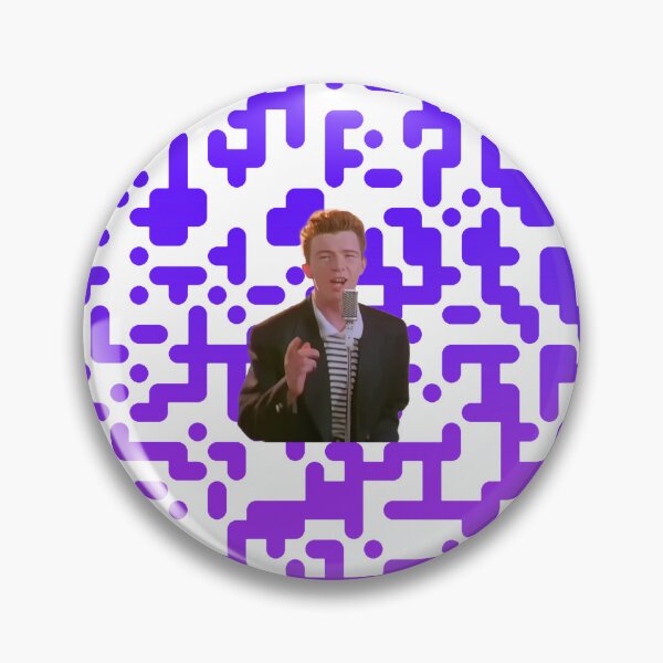 Item preview, 10 hours Rick Roll QR Sticker designed and sold by skapastudios.