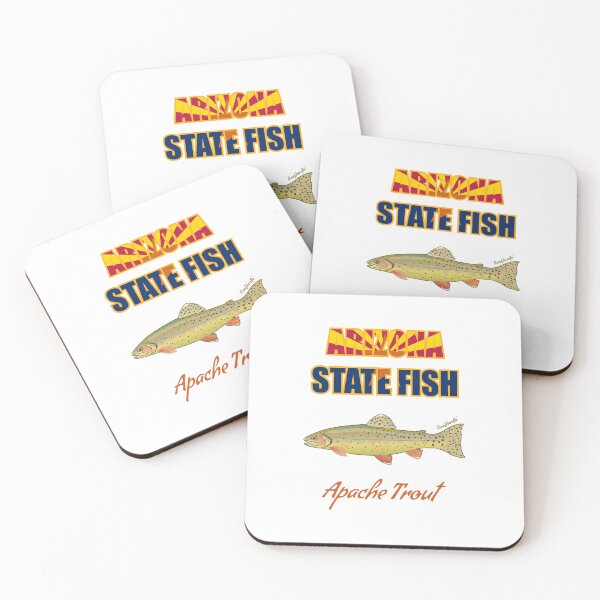 Item preview, Arizona State Fish - Apache Trout T-Shirt designed and sold by KaplanCrypto.