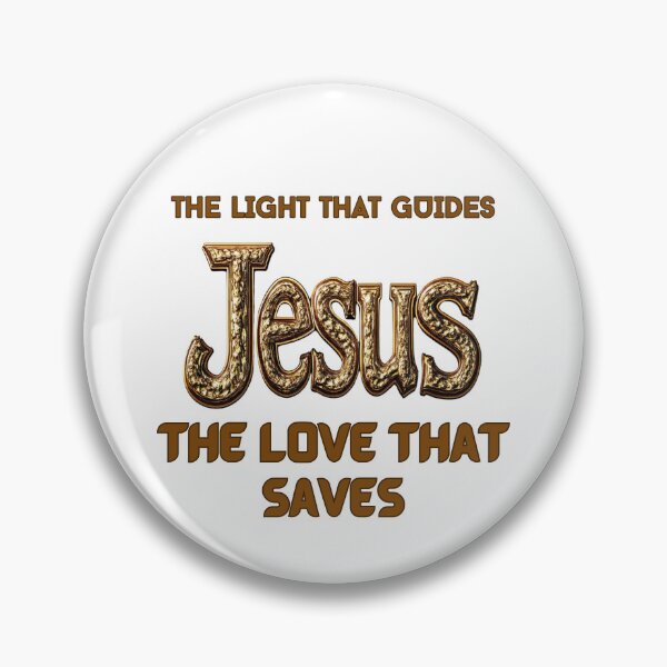 Item preview, "Jesus: The light that guides, the love that saves. designed and sold by bAIryBarn.