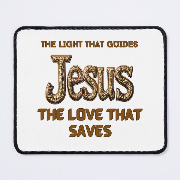 Item preview, "Jesus: The light that guides, the love that saves. designed and sold by bAIryBarn.