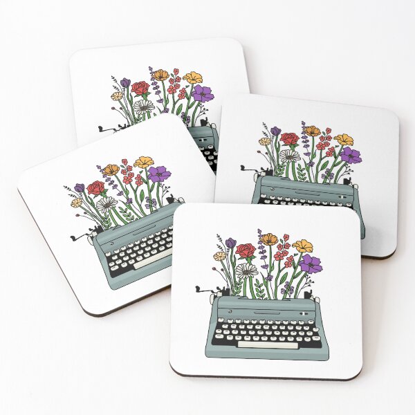 Item preview, Typewriter and flowers designed and sold by centlia.