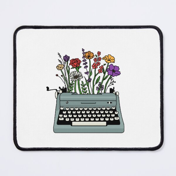 Item preview, Typewriter and flowers designed and sold by centlia.