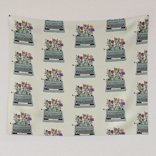 Item preview, Typewriter and flowers designed and sold by centlia.