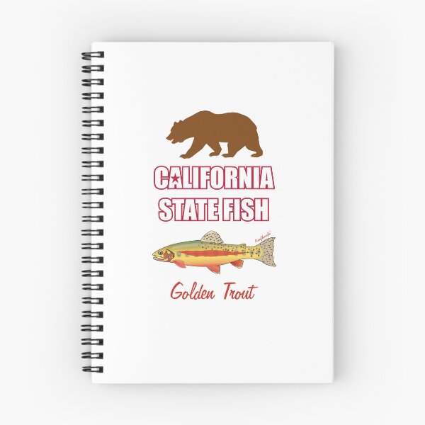 Item preview, California State Freshwater Fish - Golden Trout T-Shirt designed and sold by KaplanCrypto.