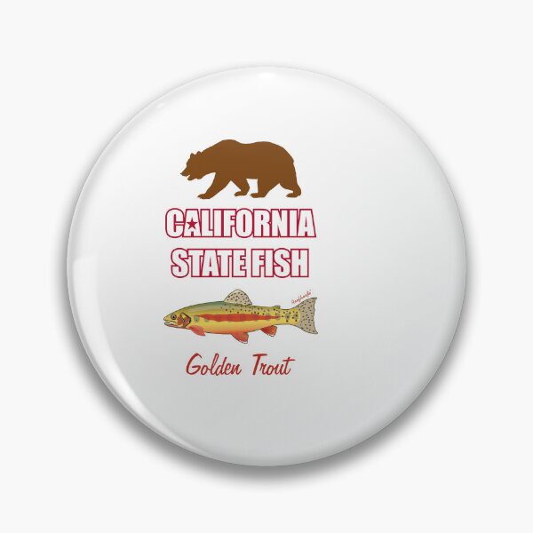 Item preview, California State Freshwater Fish - Golden Trout T-Shirt designed and sold by KaplanCrypto.