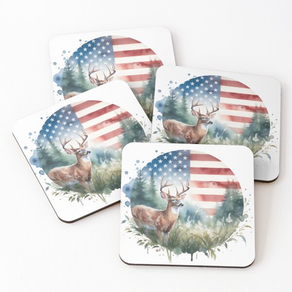 Item preview, American Deer designed and sold by RubisLeaf.