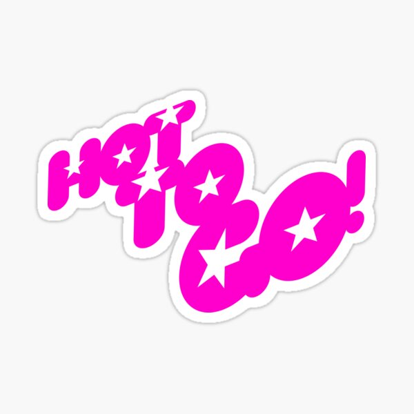 HOT TO GO w Chappell Roan Sticker