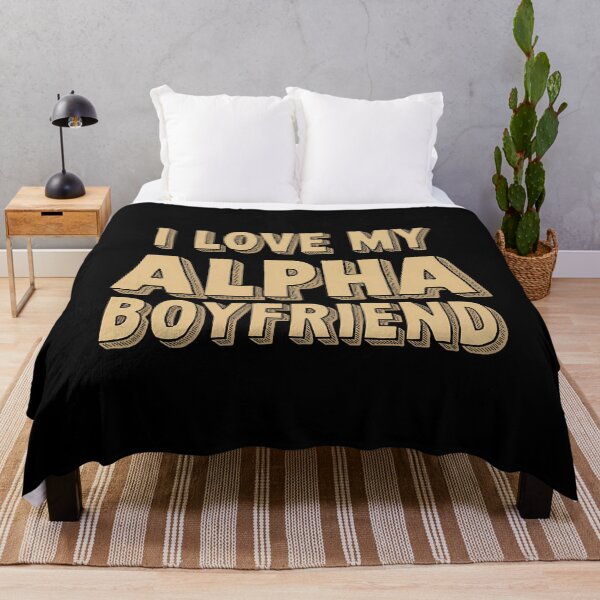 Item preview, I Love My Alpha Boyfriend designed and sold by BayBoutique.
