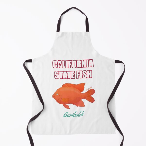 Item preview, California State Saltwater Fish - Garibaldi T-Shirt designed and sold by KaplanCrypto.