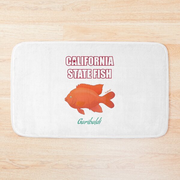 Item preview, California State Saltwater Fish - Garibaldi T-Shirt designed and sold by KaplanCrypto.