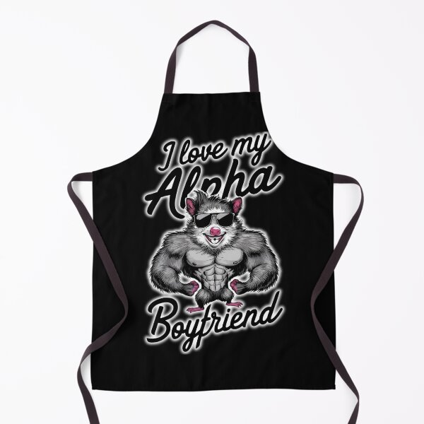 Item preview, I Love My Alpha Boyfriend designed and sold by ArtFeverShop.