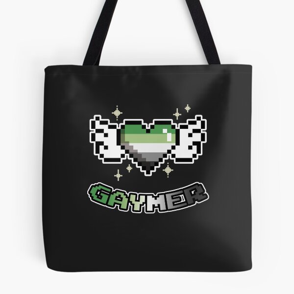 Item preview, Aromantic Gaymer LGBT Gaming Pride Flag designed and sold by Clara Hollins.