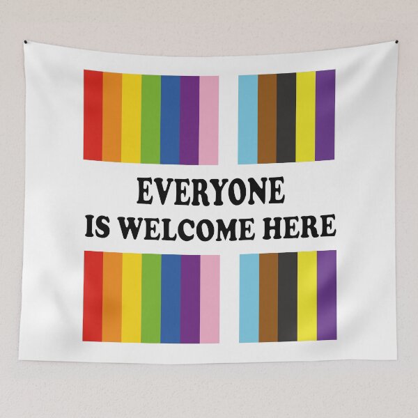 Item preview, Everyone Is Welcome   designed and sold by Inspirationmotivation.