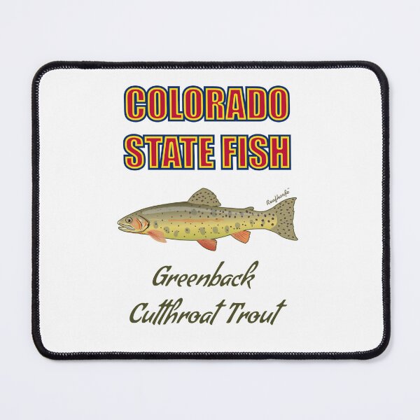 Item preview, Colorado State Fish - Greenback Cutthroat Trout T-Shirt designed and sold by KaplanCrypto.