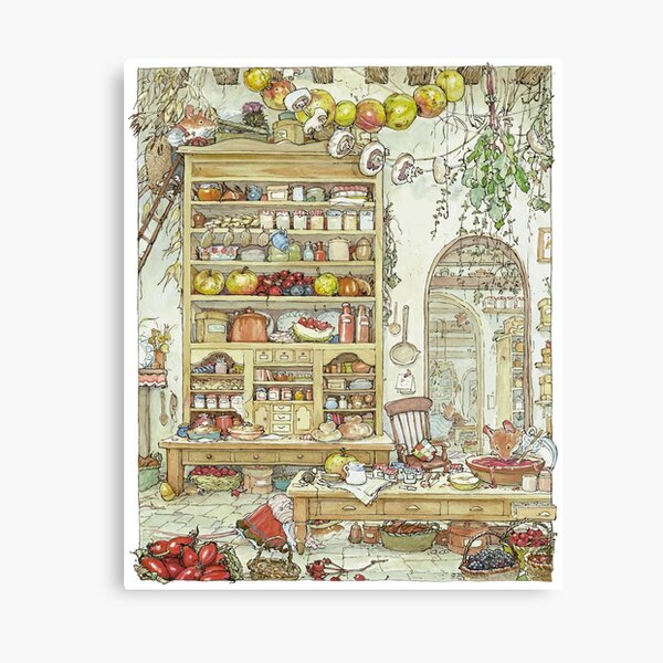 The Palace Kitchen Canvas Print