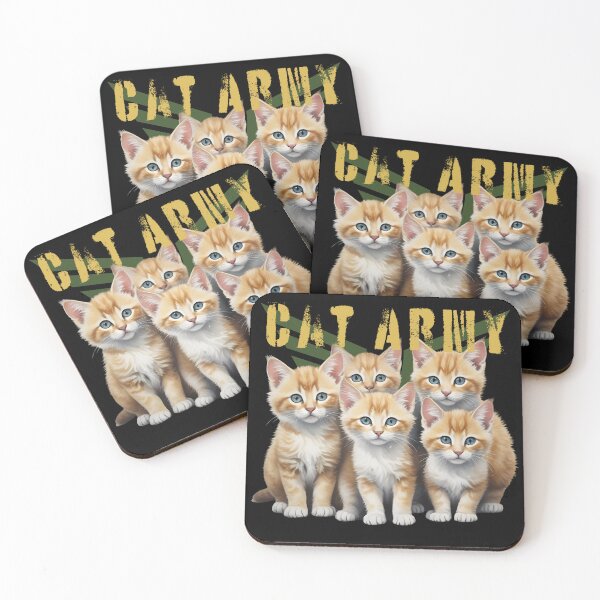 Item preview, Cat Army designed and sold by pUNKnown.