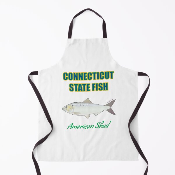 Item preview, Connecticut State Fish - American Shad T-Shirt designed and sold by KaplanCrypto.