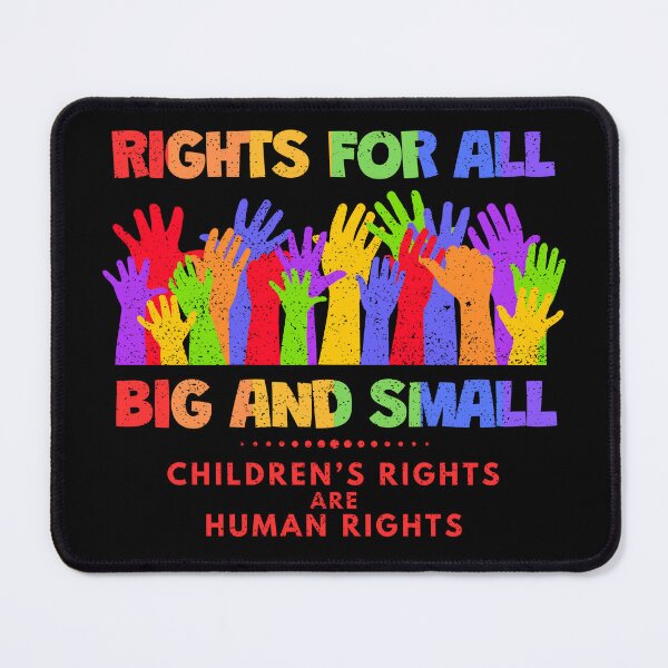 Item preview, Rights for all Big and Small Children’s Rights Human Rights designed and sold by NiibDesigns.