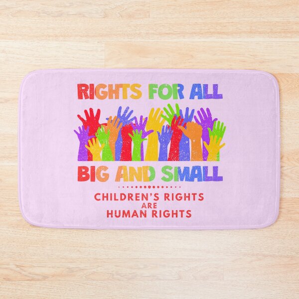 Item preview, Rights for all Big and Small Children’s Rights Human Rights designed and sold by NiibDesigns.