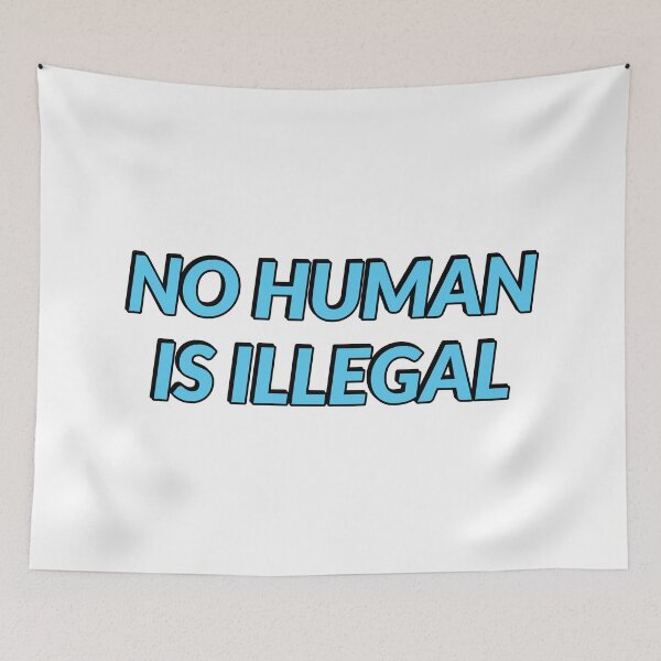 Item preview, No Human Is Illegal designed and sold by Inspirationmotivation.