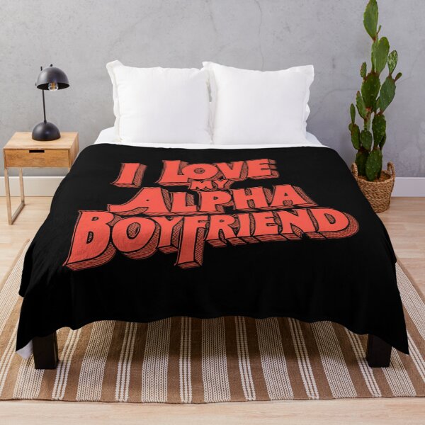 Item preview, I Love My Alpha Boyfriend designed and sold by BayBoutique.